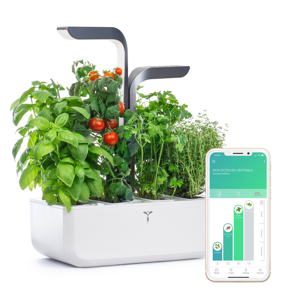 Horta Veritable® CONNECT Cinza Infinito