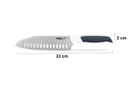 Faca Santoku 18cm/ 7"