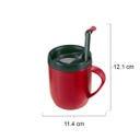 Chávena de café, vermelho
