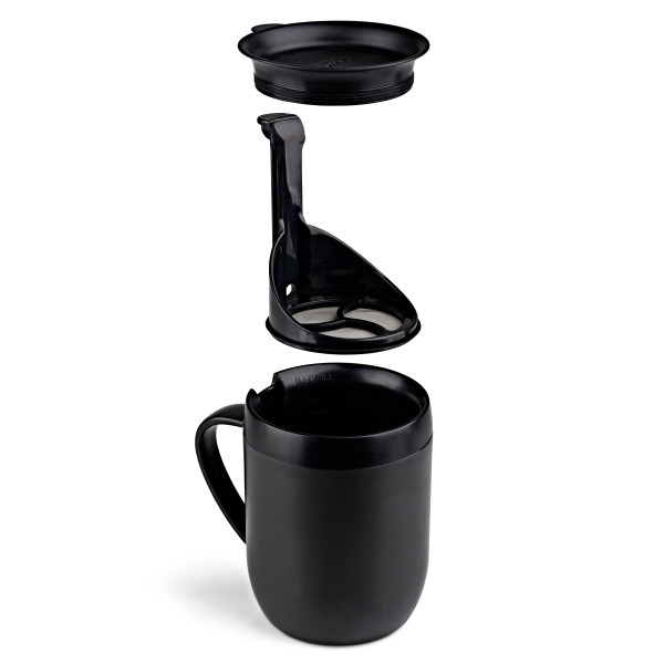 Chávena de café, cinza