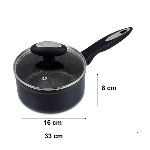 Panela de Alumínio Forjado 16CM X 8,5