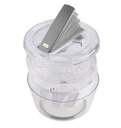 Girador de legumes grande, branco