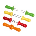 Brochettes d'épis de maïs