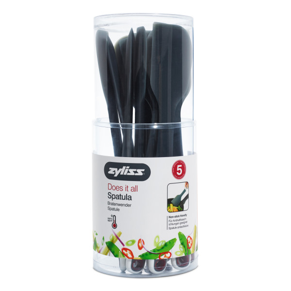 Kitchen spatula, pot with 12 units