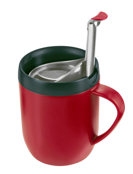 Tasse à café, rouge