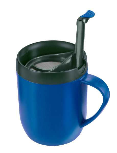 Tasse à café, bleue