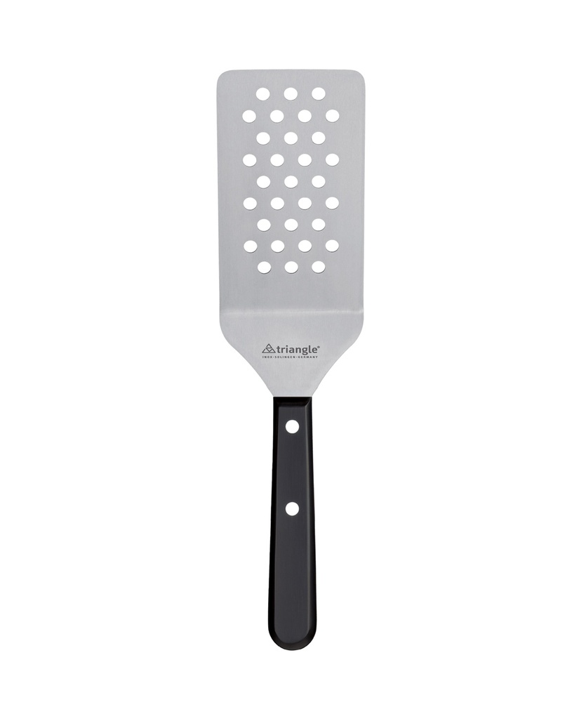 Spatule coudée perforée, 14cm