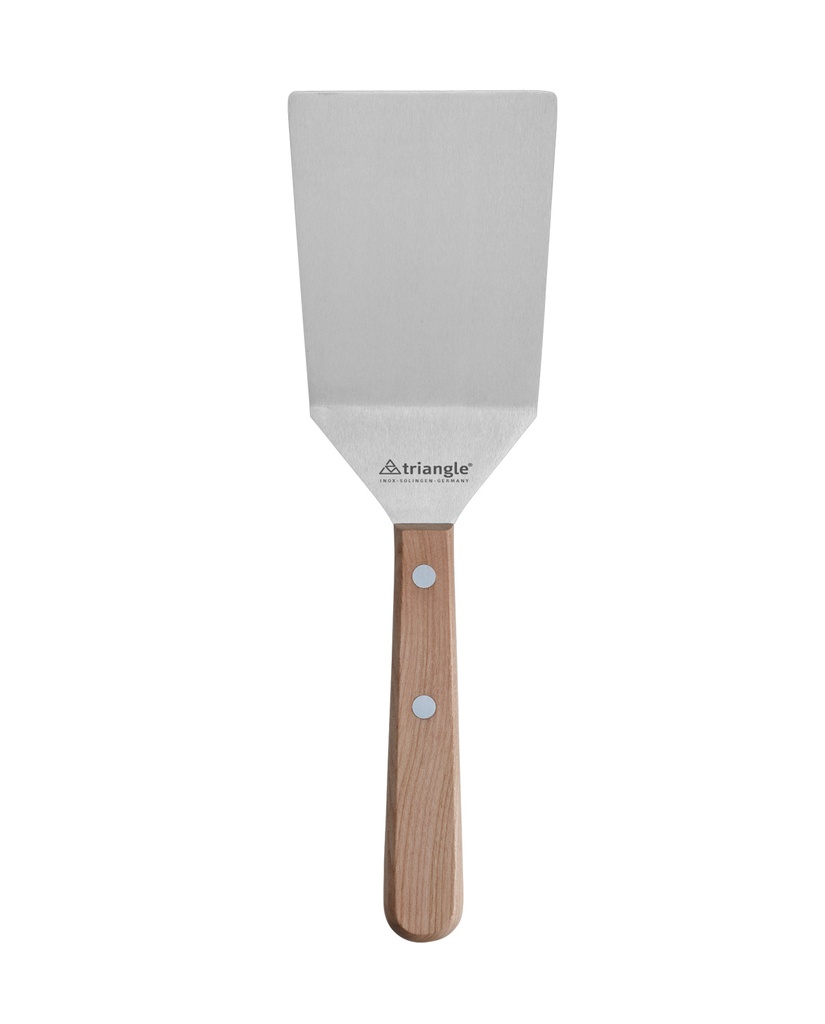 Spatula cranked Cherry wood, 12 cm
