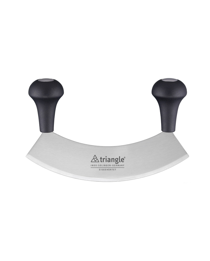 Mincing knife 17,5 cm, single blade, tempered, carded
