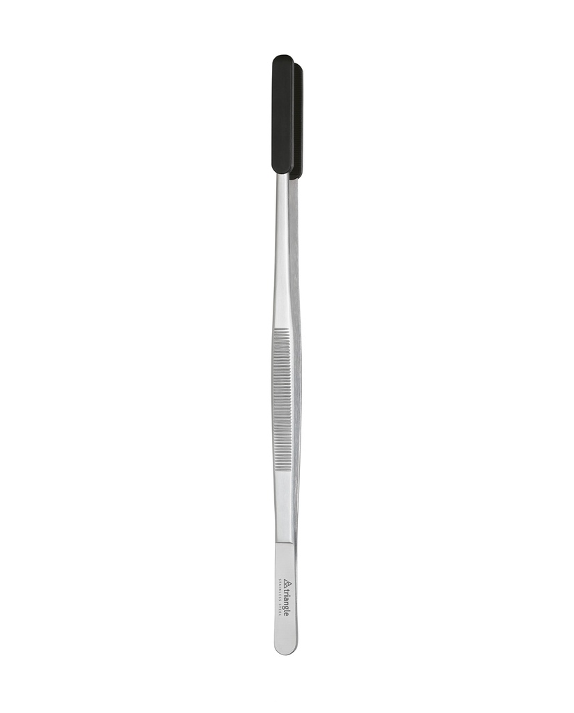 Barbecue Tweezers 30 cm with silicone tips, carded
