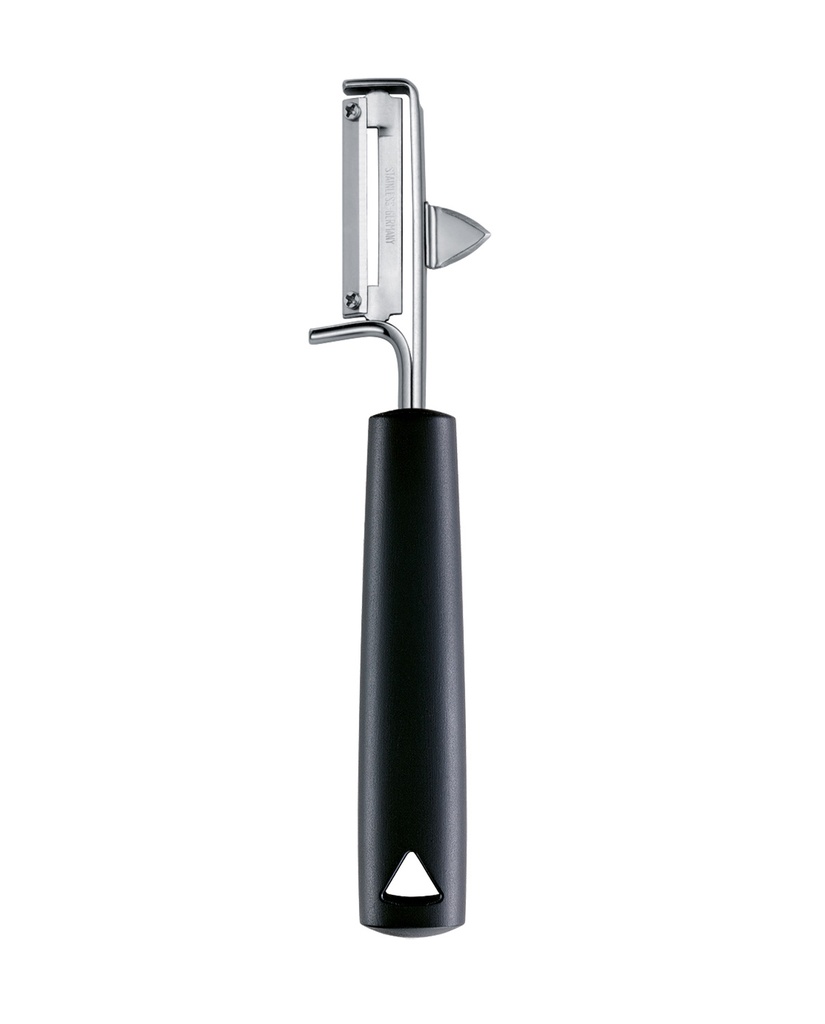 Swivel peeler stainless, right handed