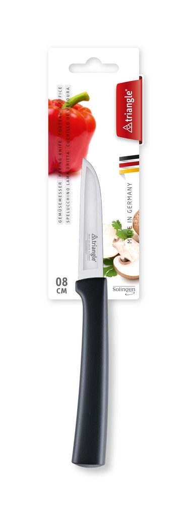 cuchillo para verdura 8cm, en cartulina