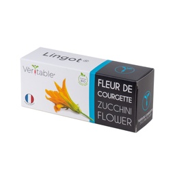 [VLIN-F5-Cou015] Fleurs de Courgettes Lingot® - Bio