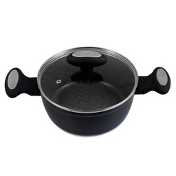 [E980141] Pot en aluminium forgé 20CM X 8.5