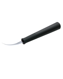 [25 871 50 00] Carving Knife, sideways curved, 2 edges