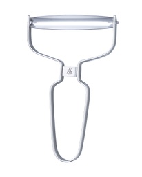 [50 055 90 00] Horizontal peeler 90 mm, straight blade, stainless