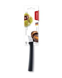 [76 193 25 01] Cuchillo castaña, sobre cartulina