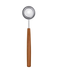 [87 740 15 04] coffee-/tea measuring spoon, plum wood, boxed