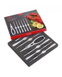 [90 483 07 02] Service à homard 7 pièces, en boite