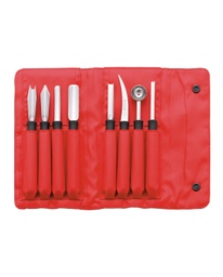 [90 818 08 02] Carving tool set "Professional", 8-piece